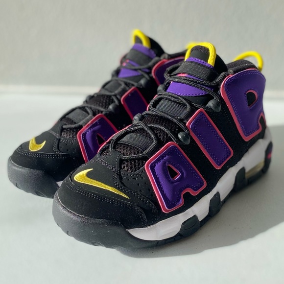 Nike Shoes Nike Air More Uptempo 96 Gs Black Multi Color